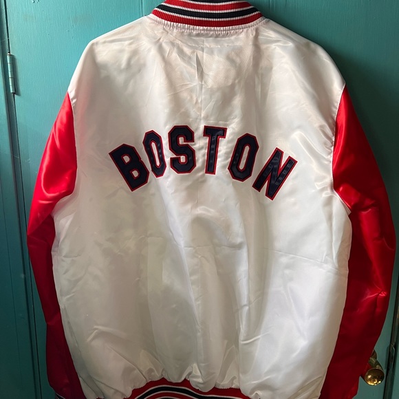 NWT Men’s white/red Boston Redsox The Legend Jacket - Picture 1 of 6